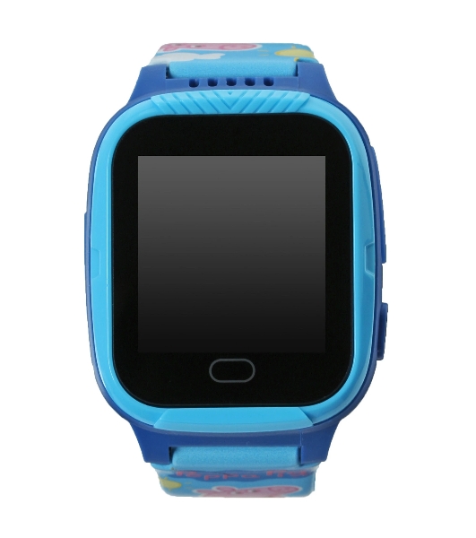 Детские умные часы Jet Kid Peppa Pig, 1.2' TFT (TN), Wi-Fi, Bluetooth 4.0, IP64, голубой