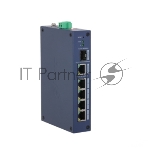 Коммутатор DAHUA DH-CHS4106-4ET, 4×100 Мбит/с + 1×1 Гбит/с + 1×1 Гбит/с SFP, управляемый, фото 1