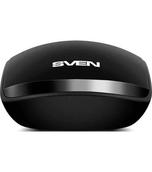 Мышь беспроводная SVEN RX-570SW черный, 1600 dpi, радиоканал, Bluetooth, USB, кнопки - 4