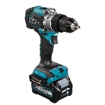 Дрель-шуруповерт Makita HP001GD201, 40 В, 2,5 Ач, 140 Нм, бесщеточный, ударный, фото4