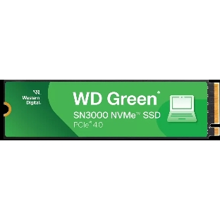 Накопитель SSD Western Digital WD Green SN3000, 1Tb M.2 2280, PCI-E 3x4, R/W - 5000/4200 MB/s