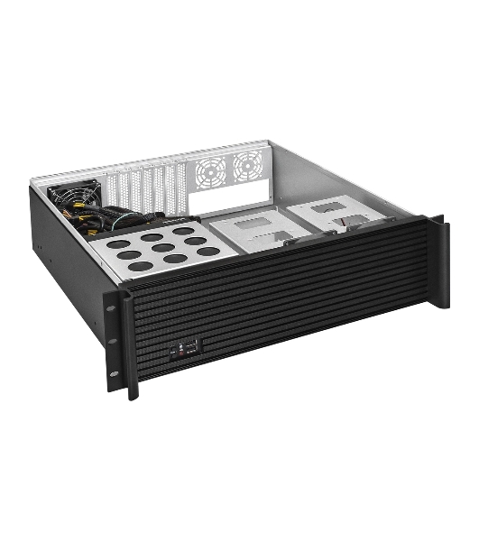 Серверный корпус ExeGate Pro 3U450-08 (RM 19', высота 3U, глубина 450, БП 1100PAS, USB)