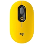 Мышь беспроводная Logitech POP Mouse желтый, 4000 dpi, Bluetooth, кнопки - 4, фото 1