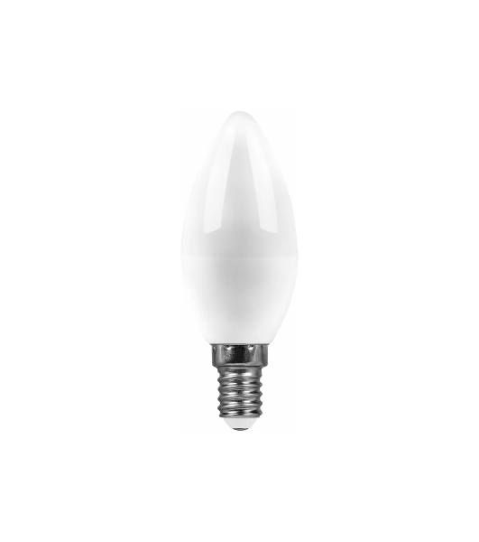 Лампа светодиодная SAFFIT SBC3709 (55170) 9Вт E14 дневной матовая свеча