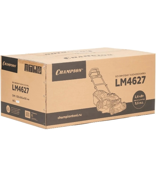 Газонокосилка бензиновая Champion LM4627, 3,5 л.с.