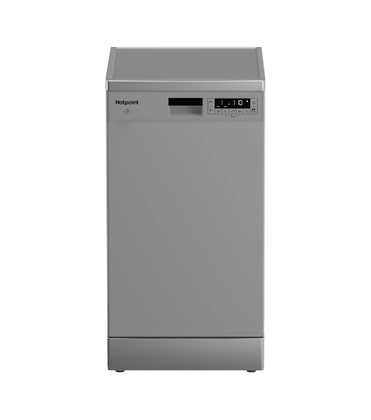 Посудомоечная машина HOTPOINT HFS 1C57 S, серебристый, 44.8 см, 10 компл., 49 дБ, класс A