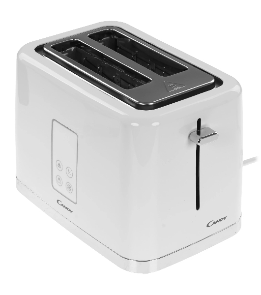 Тостер Candy CT-252 белый, 930 Вт, 2 слота