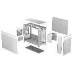 Компьютерный корпус Asus AP201/WHT/MESH AP201 ASUS PRIME CASE MESH WHITE EDITION (90DC00G3-B39000) (771913), фото6