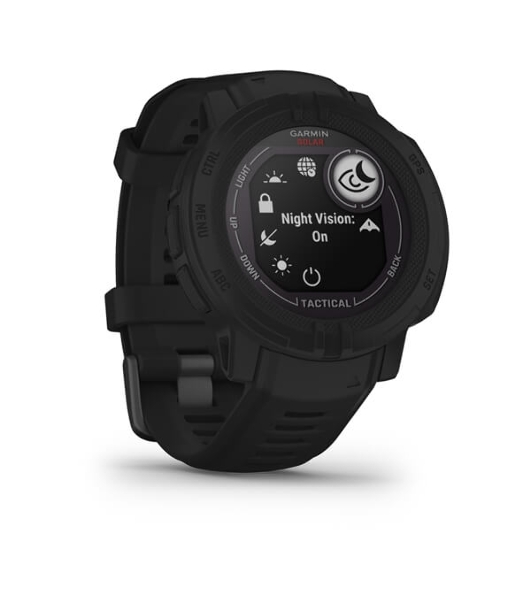 Умные часы Garmin Instinct 2 Solar Tactical, 1.1' MIP, Wi-Fi, Bluetooth, NFC, GPS, IP68, черный