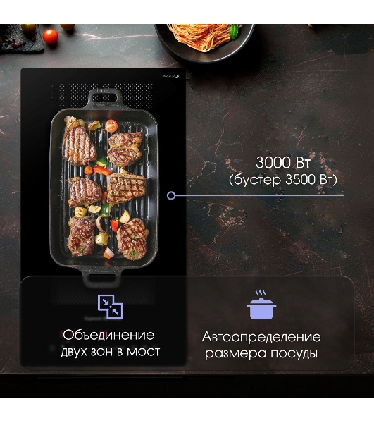 Варочная панель Zigmund & Shtain CI 61.3 B черный