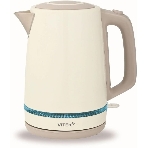 Чайник электрический Vitek VT-WK1066 1.7л. 2200Вт бежевый/коричневый корпус: металл/пластик, фото2