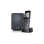 Беспроводная телефонная IP-DECT-система YEALINK W71P (база W70B+трубка W71H) до 10 SIP-аккаунтов, до 10 трубок на базу, до 20 вызовов, шт, фото 1