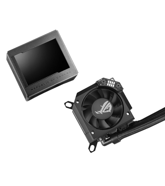 Система жидкостного охлаждения ASUS ROG RYUJIN III 240 ARGB Black, 240 мм, 2x120 мм, ARGB