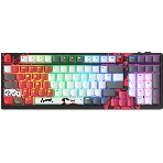 Клавиатура беспроводная механическая A4Tech Bloody WS98 Naraka USB черный/красный (WS98), фото 1