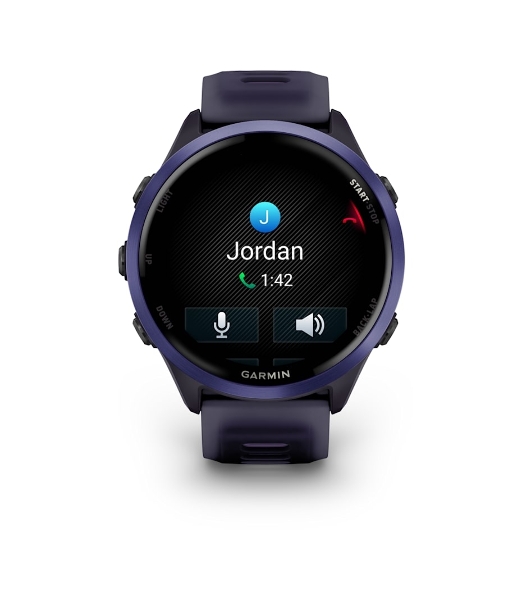 Умные часы Garmin Forerunner 970, 1.4' AMOLED, Wi-Fi, Bluetooth, NFC, 50м, фиолетовый