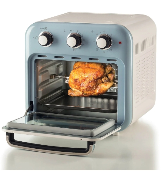 Аэрофритюрница-духовка Ariete 4632/05 голубой, 1400 Вт, 16 л, 1.5 кг