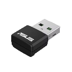 Адаптер Wi-Fi ASUS USB-AX55 NANO 90IG06X0-MO0B00 WI-FI 802.11ax/ac/a/g/n, 400 + 867 Mbps USB 3.0 Adapter + 2 антенны, фото 1