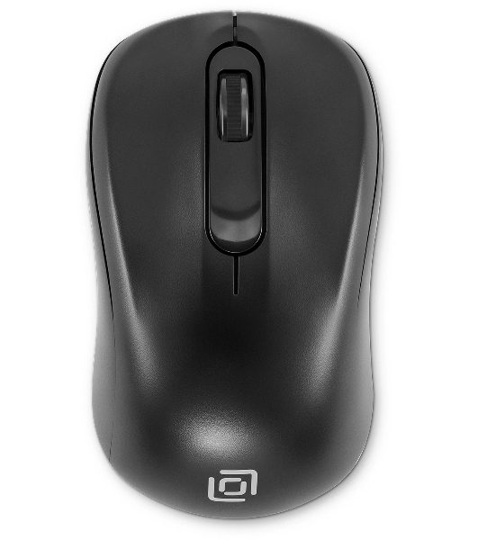 Комплект клавиатура+мышь Oklick S260W беспроводной, USB, 1600 DPI, чёрный