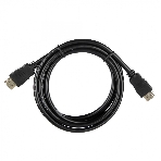 Кабель ACD-DHHM2-18B HDMI 2.0, Golden Plated,19m/19m, черный, 1.8м, фото 1