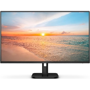 Монитор 27' Philips 27E1N1100D IPS 1920x1080, 100 Гц, 4 мс, 16:9, 250 кд/м², HDMI 1.4, VGA, DVI, 3.5 мм, Adaptive-Sync, черный