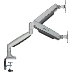 Кронштейн для мониторов ЖК Digma D-MM302D серый 17'-35' макс.9кг крепление к столешнице поворот и наклон, фото2