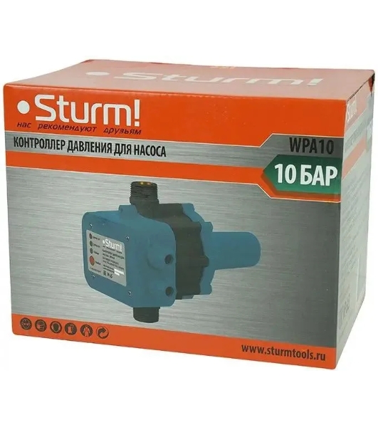 Блок управления клапанами Sturm! WPA10 синий