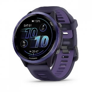 Умные часы Garmin Forerunner 970, 1.4' AMOLED, Wi-Fi, Bluetooth, NFC, 50м, фиолетовый