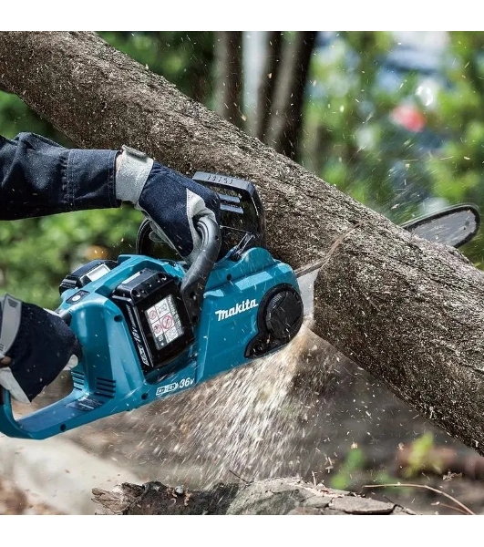 Электрическая цепная пила Makita DUC353PT2 дл.шины:14' (35cm) 5Ач ЗУ