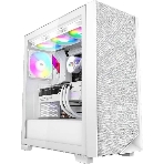 Компьютерный корпус PCCooler C3D510 WH ARGb, Tempered Glass Full Tower, White, TG, 0.7 SPCC, 3x120мм ARGb E-ATX, ATX, mATX, mITX 170/390/410мм 2x2.5', 2x3.5', 7xPCI 2xUSB-A 3.0 454.8x220x490.6мм, фото5