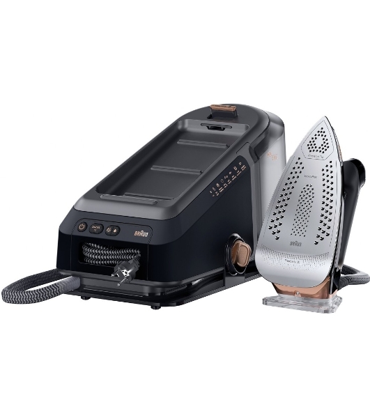 Парогенератор Braun IS7286BK черный, 2700 Вт, 190 г/мин, 650 г/мин, 2000 мл
