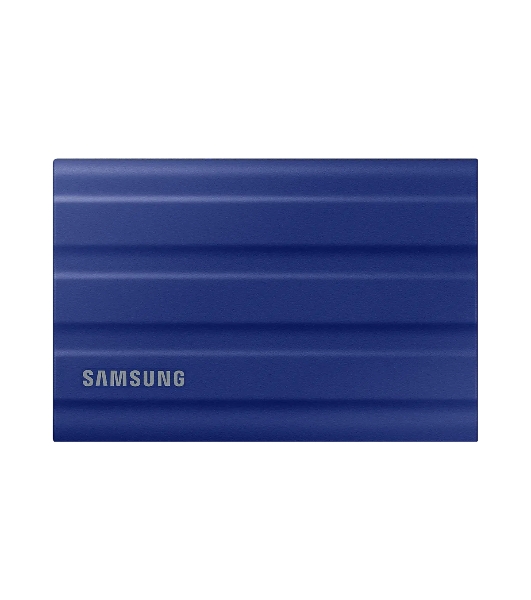 Внешний SSD Samsung T7 Shield, 1TB, USB 3.2 Gen 2 Type-C, R/W 1050/1000, синий