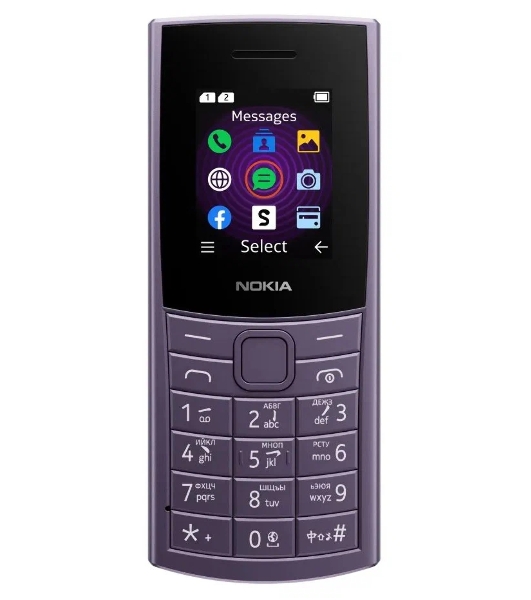 Мобильный телефон Nokia 110 4G TA-1543 DS EAC фиолетовый