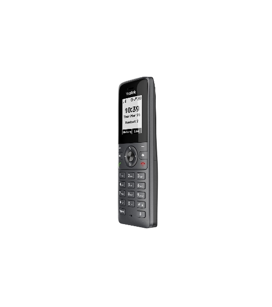 Беспроводная телефонная IP-DECT-система YEALINK W71P (база W70B+трубка W71H) до 10 SIP-аккаунтов, до 10 трубок на базу, до 20 вызовов, шт