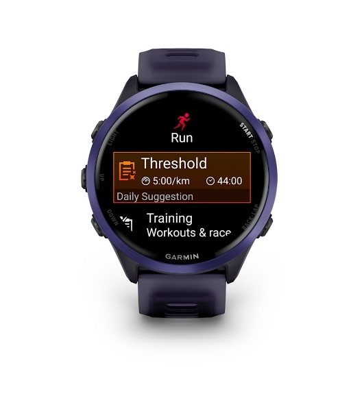 Умные часы Garmin Forerunner 970, 1.4' AMOLED, Wi-Fi, Bluetooth, NFC, 50м, фиолетовый