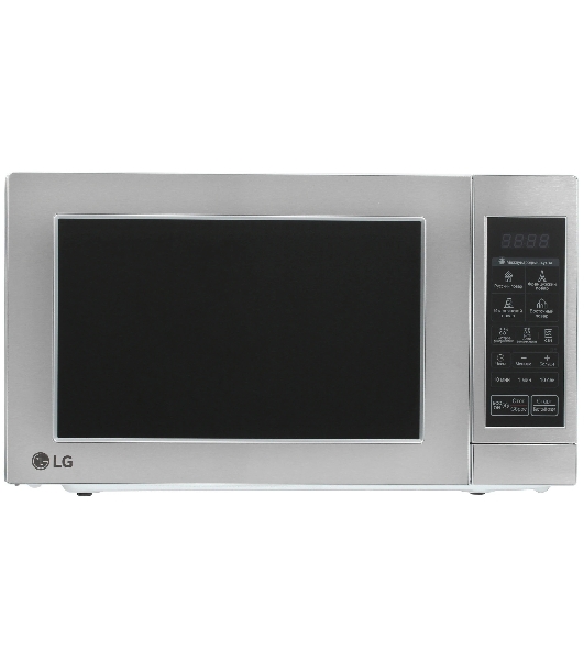 Микроволновая печь LG MS2044V серебристый, 20 л, 700 Вт, переключатели - сенсор