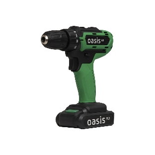 Дрель-шуруповерт Oasis AS-18V Eco (J) 201, 18 В, 1,5 Ач, 30 Нм, щеточный
