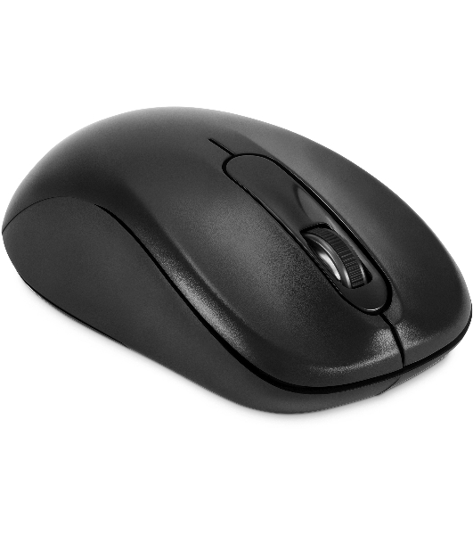 Комплект клавиатура+мышь Oklick S260W беспроводной, USB, 1600 DPI, чёрный