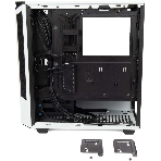 Компьютерный корпус Hiper PW81 белый без БП ATX 3x120мм 2xUSB2.0 2xUSB3.0 audio bott PSU, фото3