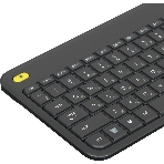 Клавиатура Logitech K400 Wireless Touch Plus беспроводная, радиоканал, чёрный, фото7