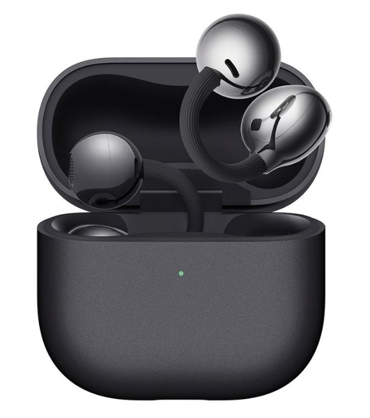 Наушники TWS Huawei FreeClip 2 черный, открытые (клипсы), Bluetooth, быстрая зарядка, до 8 ч