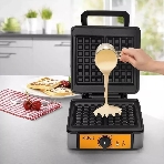 Вафельница Kitfort КТ-1694 1200Вт серый, фото2