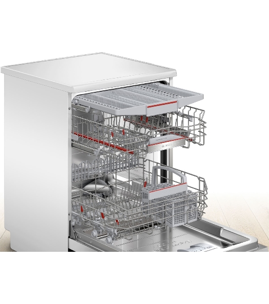 Посудомоечная машина Bosch Serie 6 SMS6ZCW37Q, белый, 60 см, 14 компл., 42 дБ, класс A+++