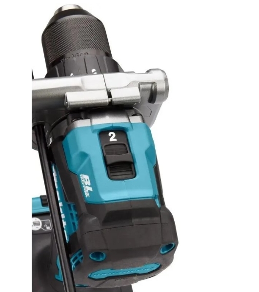 Дрель-шуруповерт Makita HP001GD201, 40 В, 2,5 Ач, 140 Нм, бесщеточный, ударный