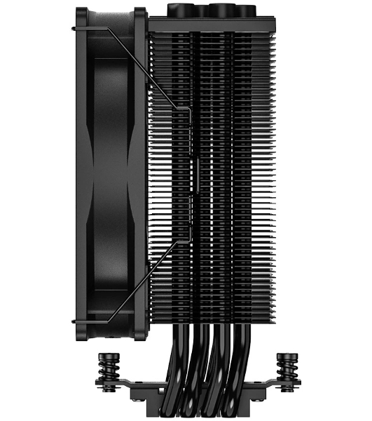Кулер для процессора ID-COOLING SE-214-XT черный 120мм алюминий/медь 1500rpm 27db 4-pin 180W 150мм