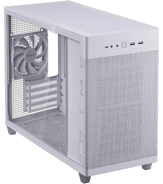 Компьютерный корпус Asus AP201 PRIME CASE TG WHITE AP201/WHT/TG