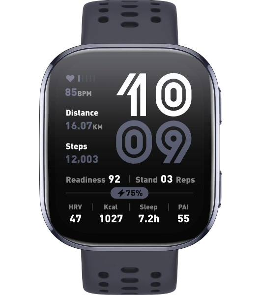 Умные часы Amazfit Bip 6 A2435, 1.97' TFT, Bluetooth, черный