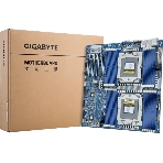 Серверная материнская плата Gigabyte MZ73-LM1, 2xSP5, AMD EPYC 9004/9005, 24xDDR5 RDIMM (до 4096 ГБ, 4800 МГц), 3xSlimSAS, 4xPCIe 4.0 x16, 1xM.2 22110, 2x10Gb LAN, 1xGb LAN (IPMI), 2xUSB-A 5Gbps, 1xVGA, 1xCOM, EATX, фото 1