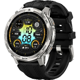 Умные часы KOSPET Tank T4C, 1.5' AMOLED, Bluetooth, IP69K, серебристый