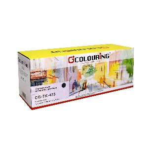 Тонер Colouring-туба CG-TK-435 черный (15000 копий + бункер отработанного тонера) для Kyocera Mita 180/181/220/221