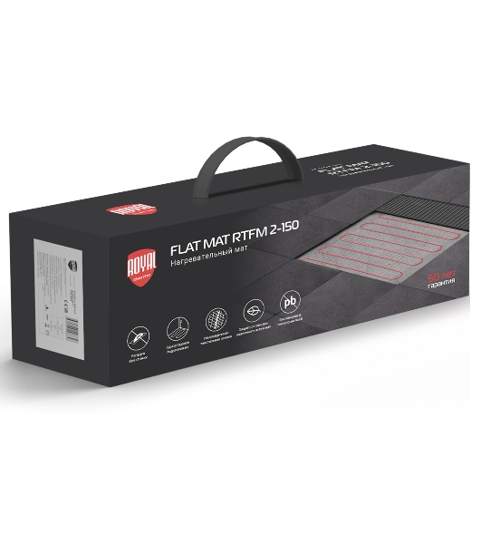 Мат нагревательный Royal Thermo Flat Mat RTFM 2-150-3,5 (комплект)